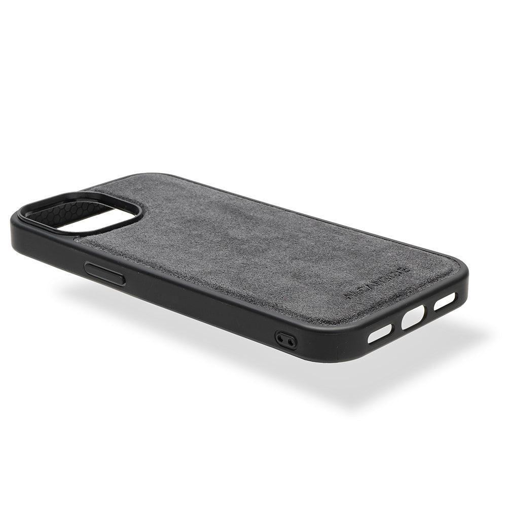 iPhone 15 - Alcantara Back Cover - Nardo Gray - Alcanside