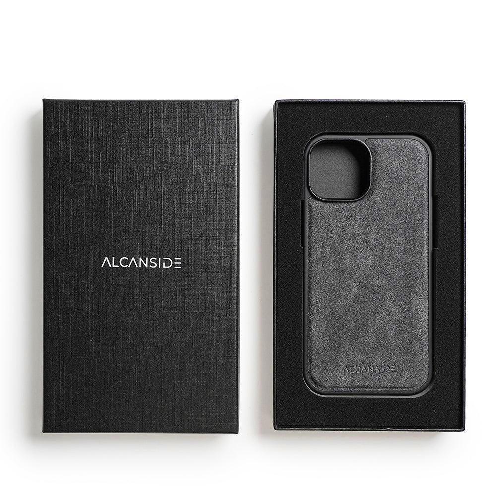 iPhone 15 - Alcantara Back Cover - Nardo Gray - Alcanside