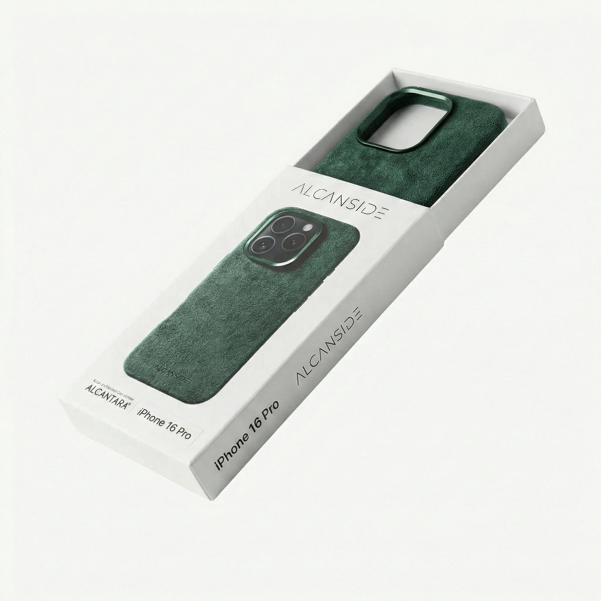 iPhone 16 Pro Max - Alcantara Case- Midnight Green - Alcanside