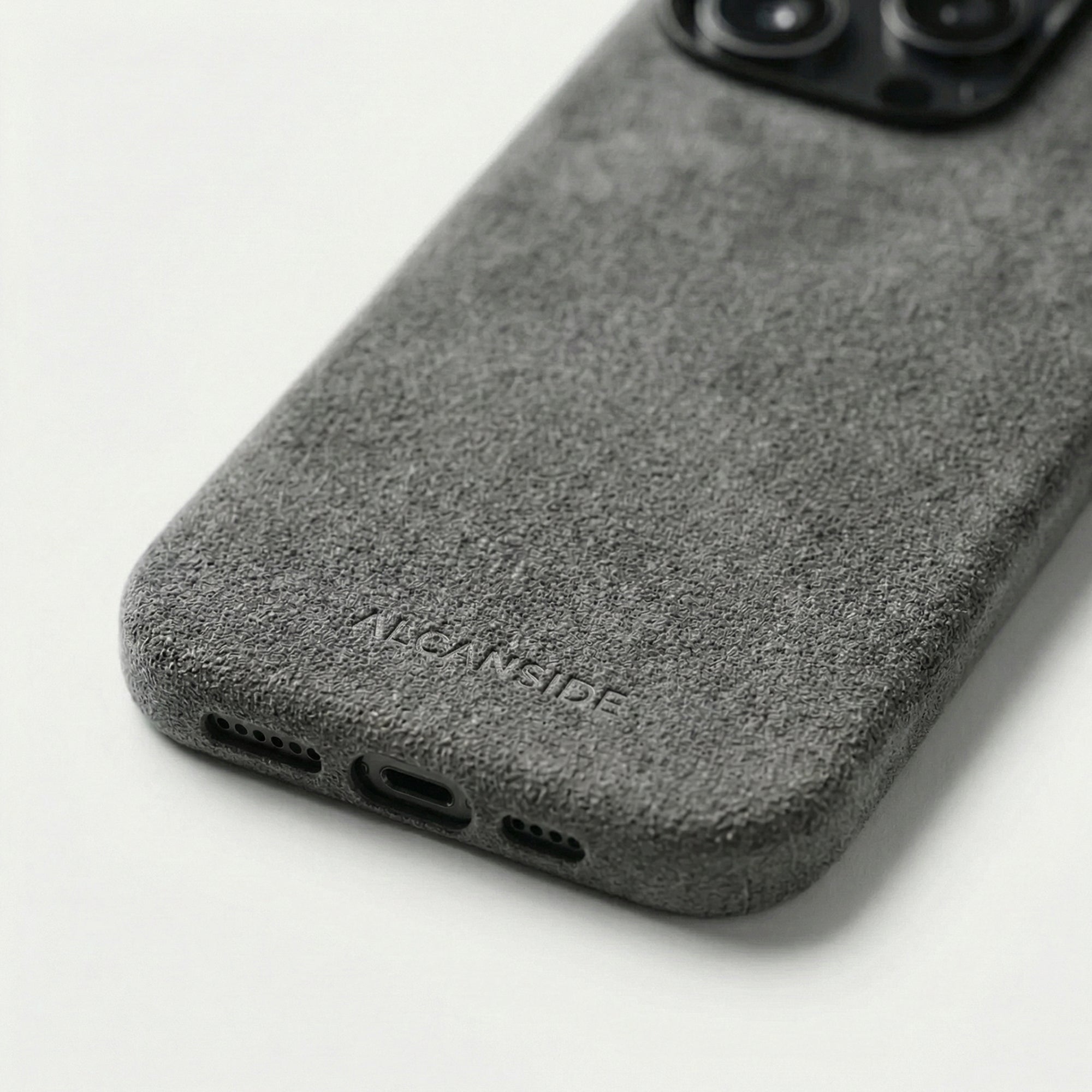 iPhone 16 Pro Max - Alcantara Case - Nardo Gray - Alcanside
