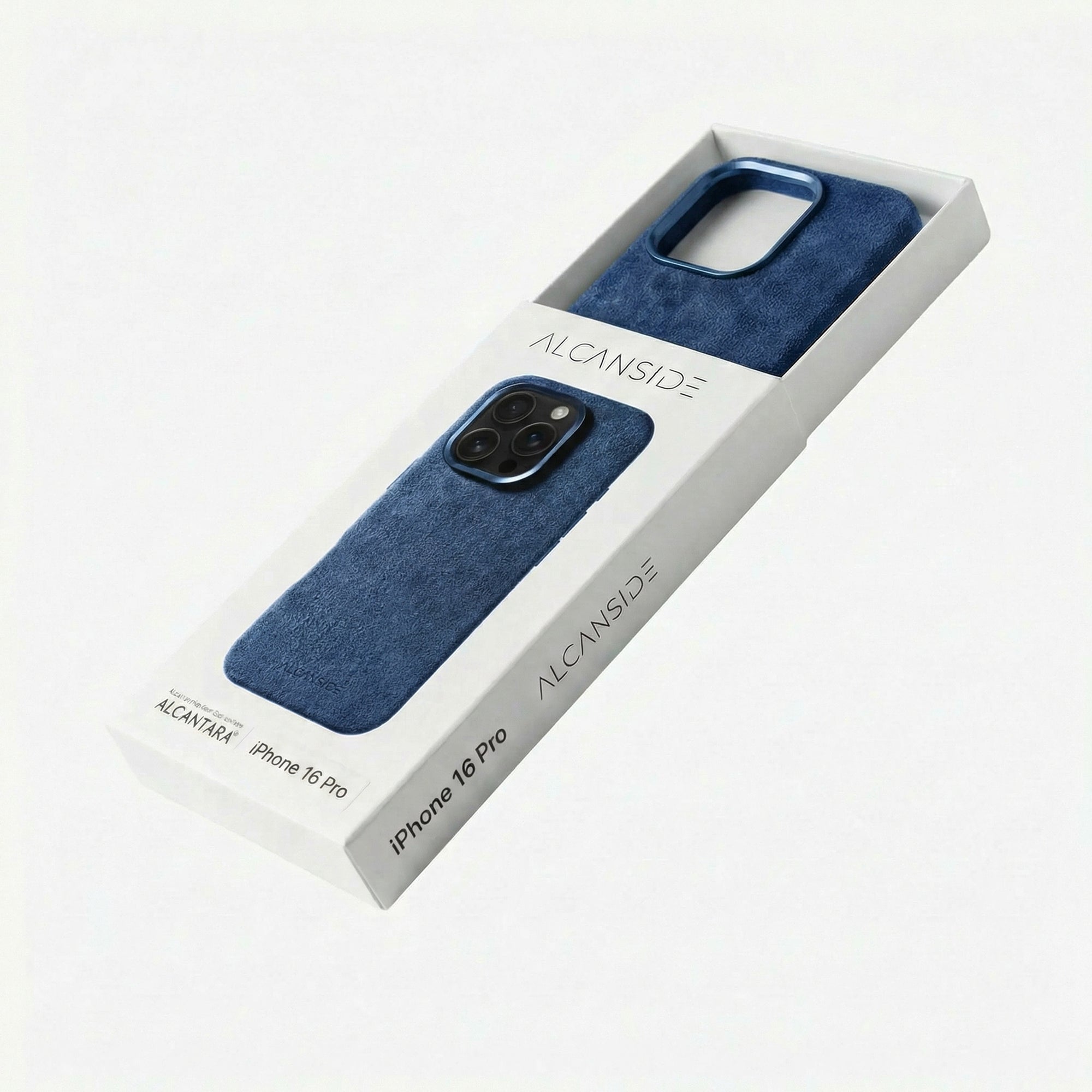 iPhone 16 Pro Max - Alcantara Case - Ocean blue - Alcanside