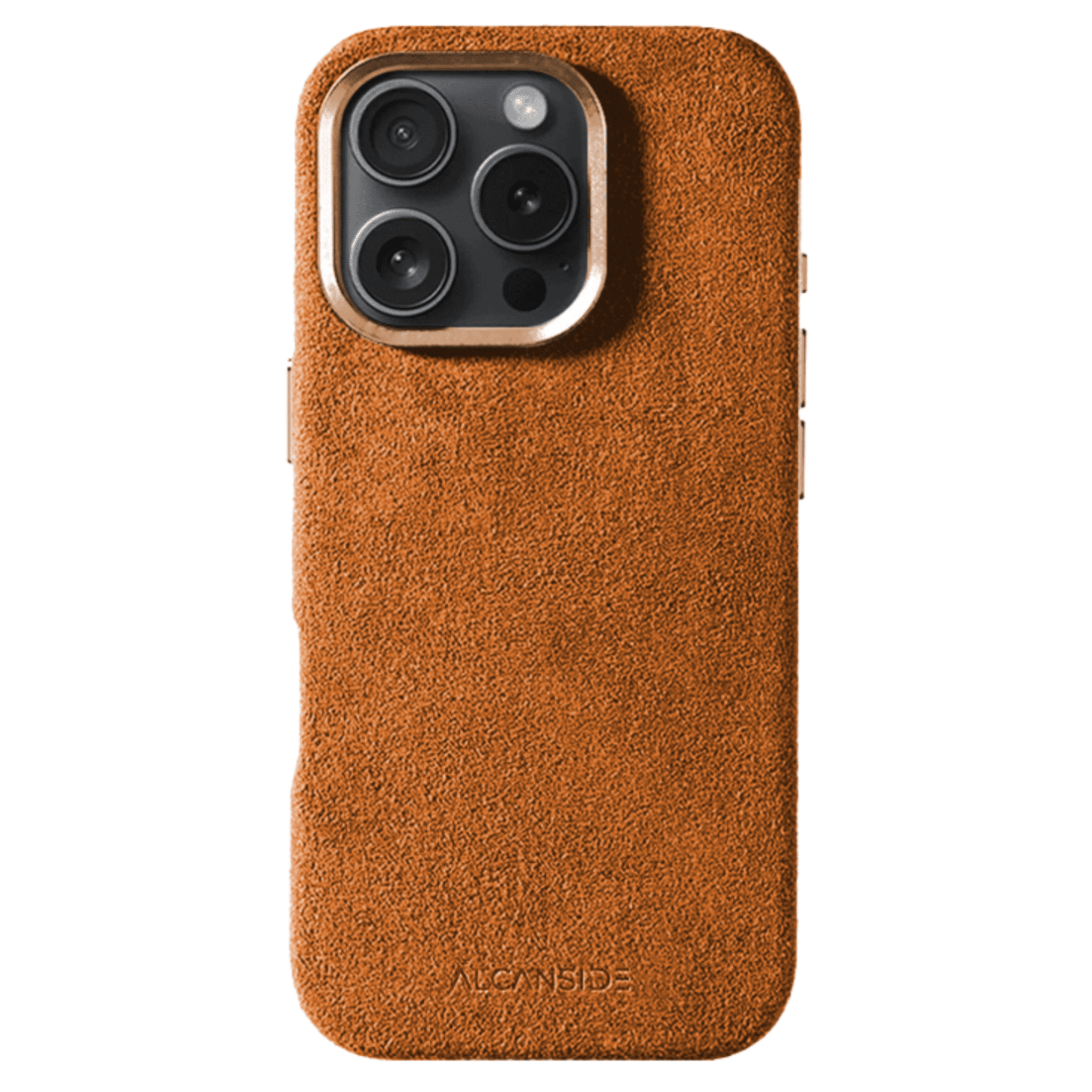iPhone 16 Pro - Alcantara Case - Orange - Alcanside