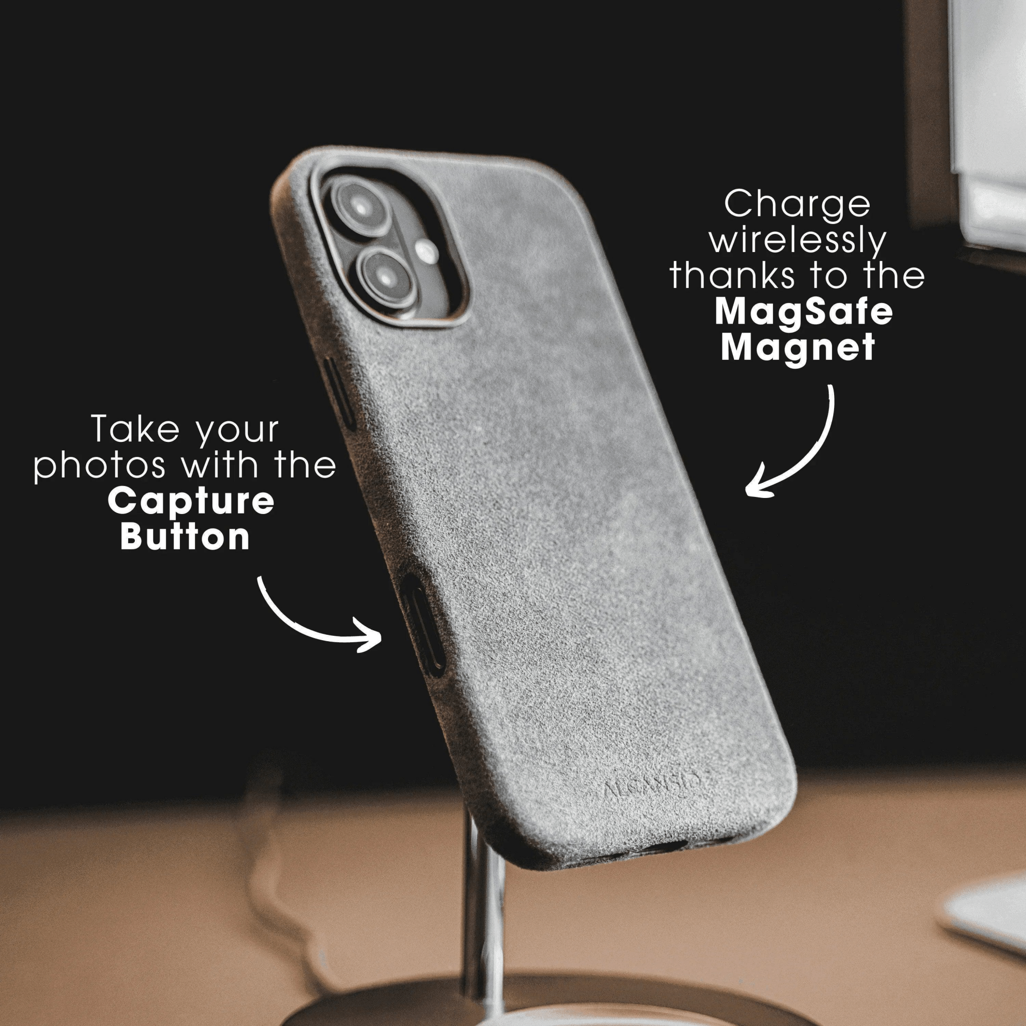 iPhone 16 Plus - Alcantara Phone Cases - Alcanside