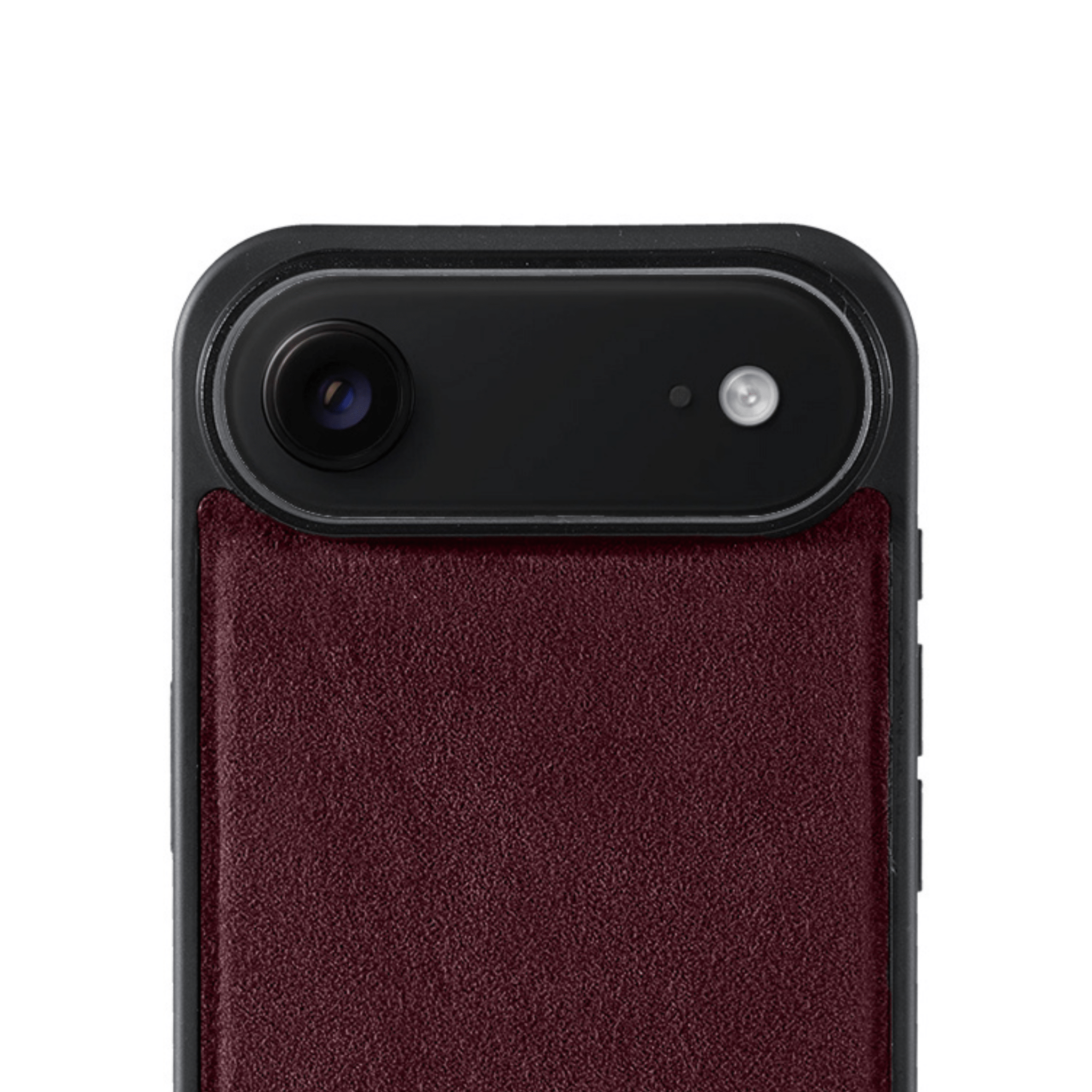 iPhone 17 Air - Alcantara Back Cover - Wine Red - Alcanside