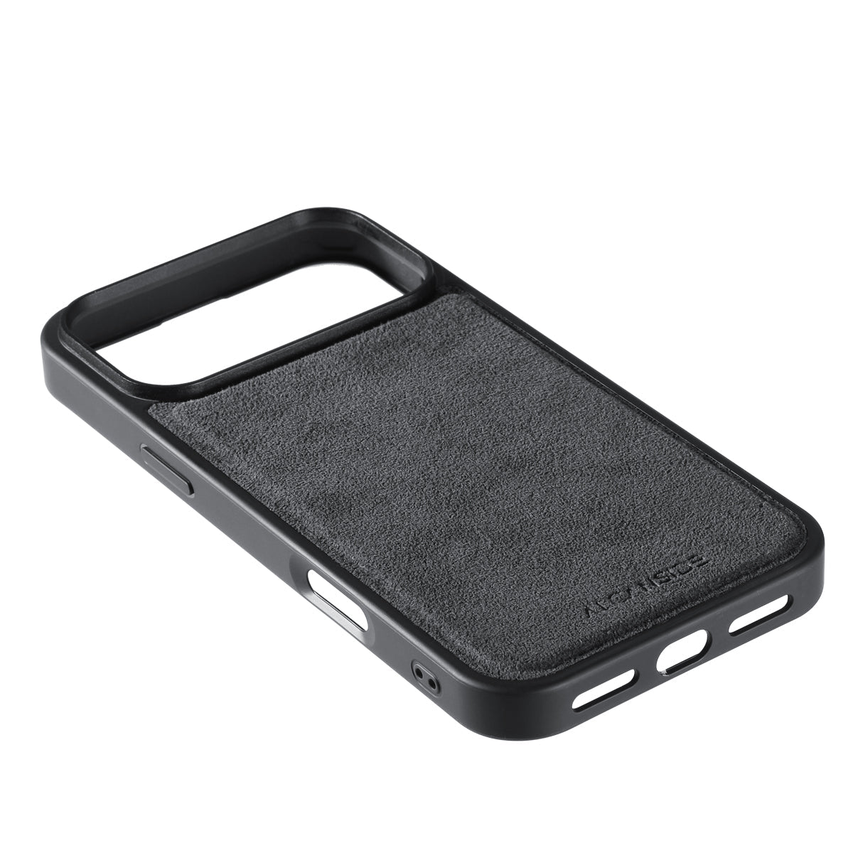 iPhone 17 Pro - Alcantara Back Cover - Space Grey - Alcanside