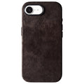iPhone 17e - Alcantara Case - Chocolate Brown