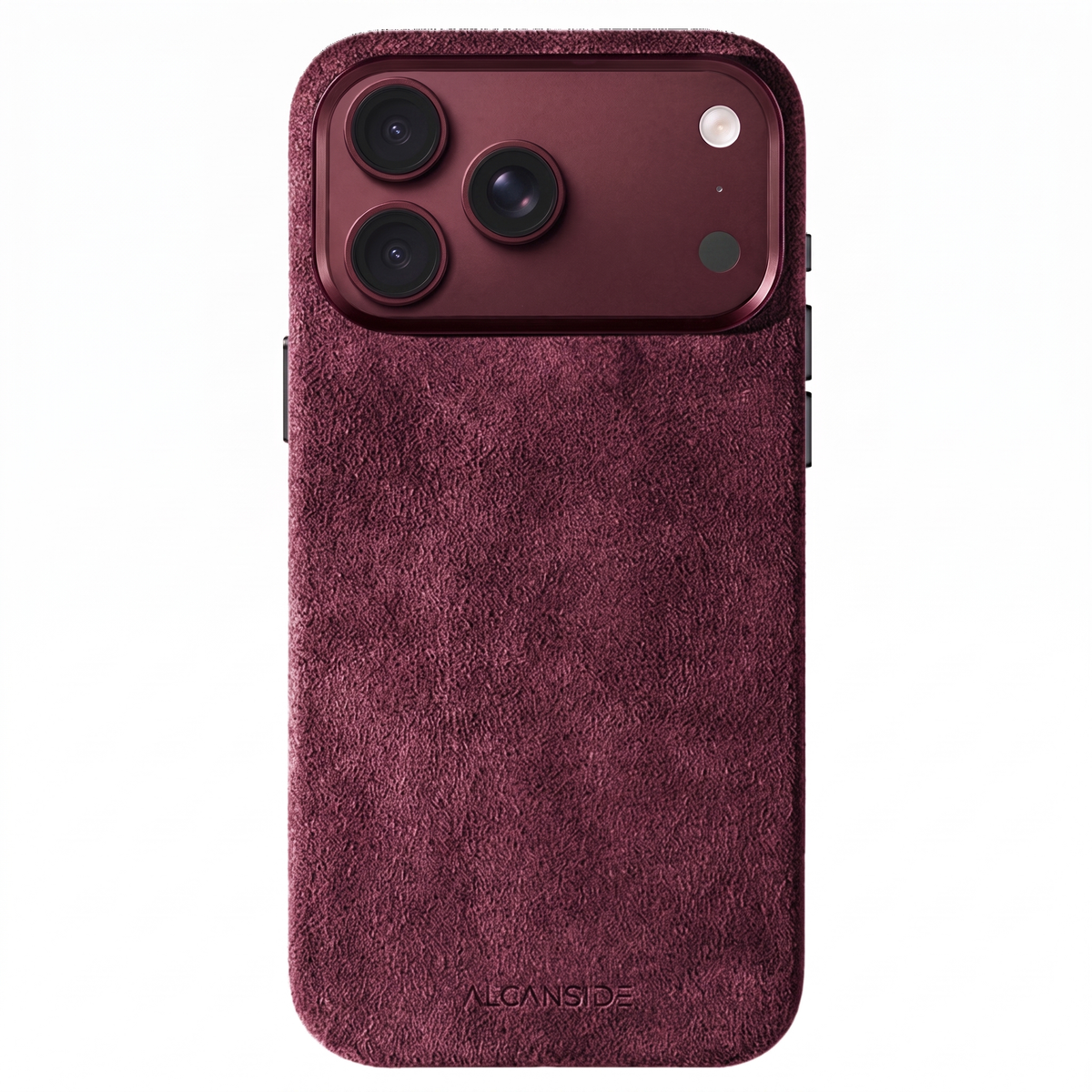 VALENTINO iPhone5 SE ケース ワインレッド iphone-18-pro-alcantara-case-