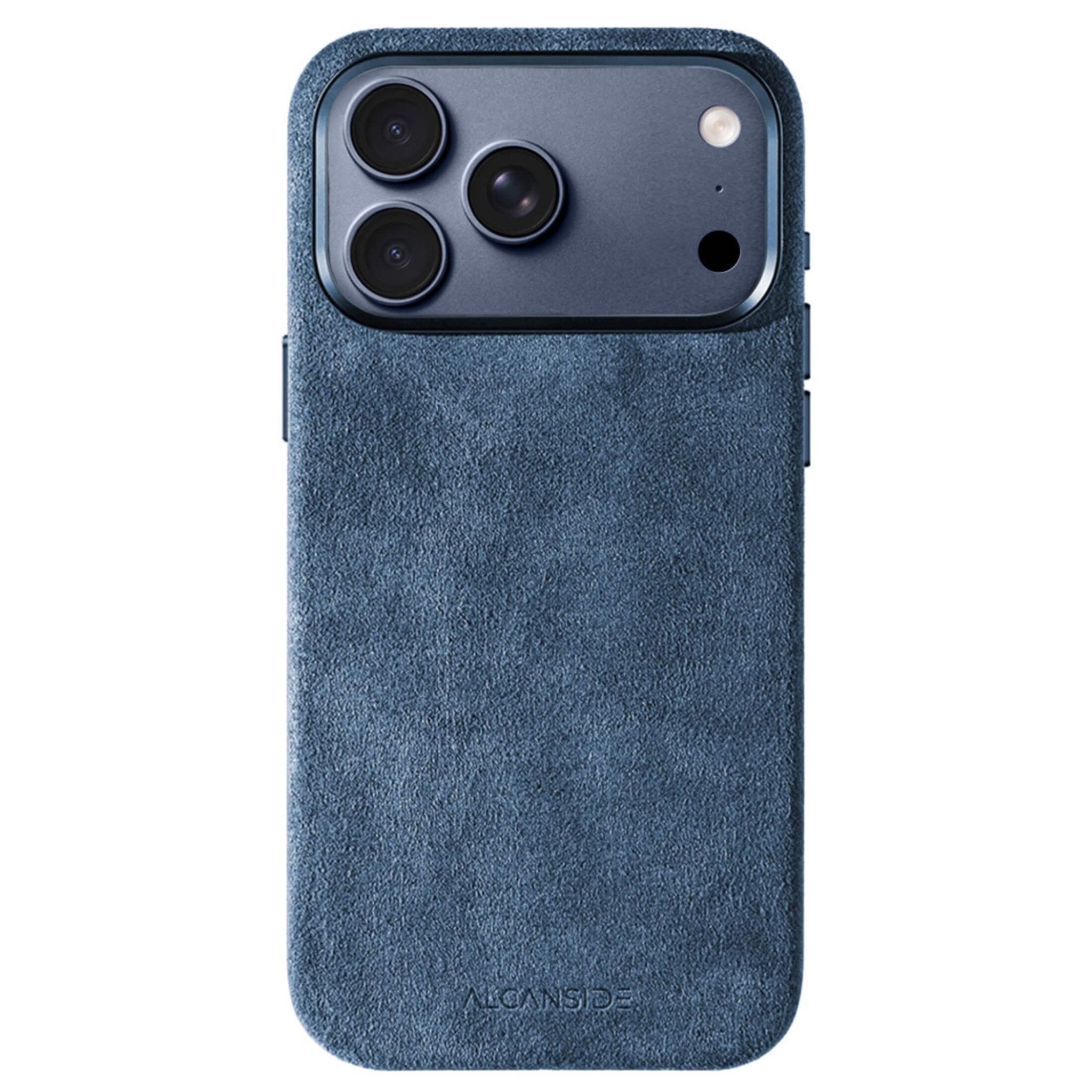 iPhone Alcantara Case - Ocean Blue - Alcanside