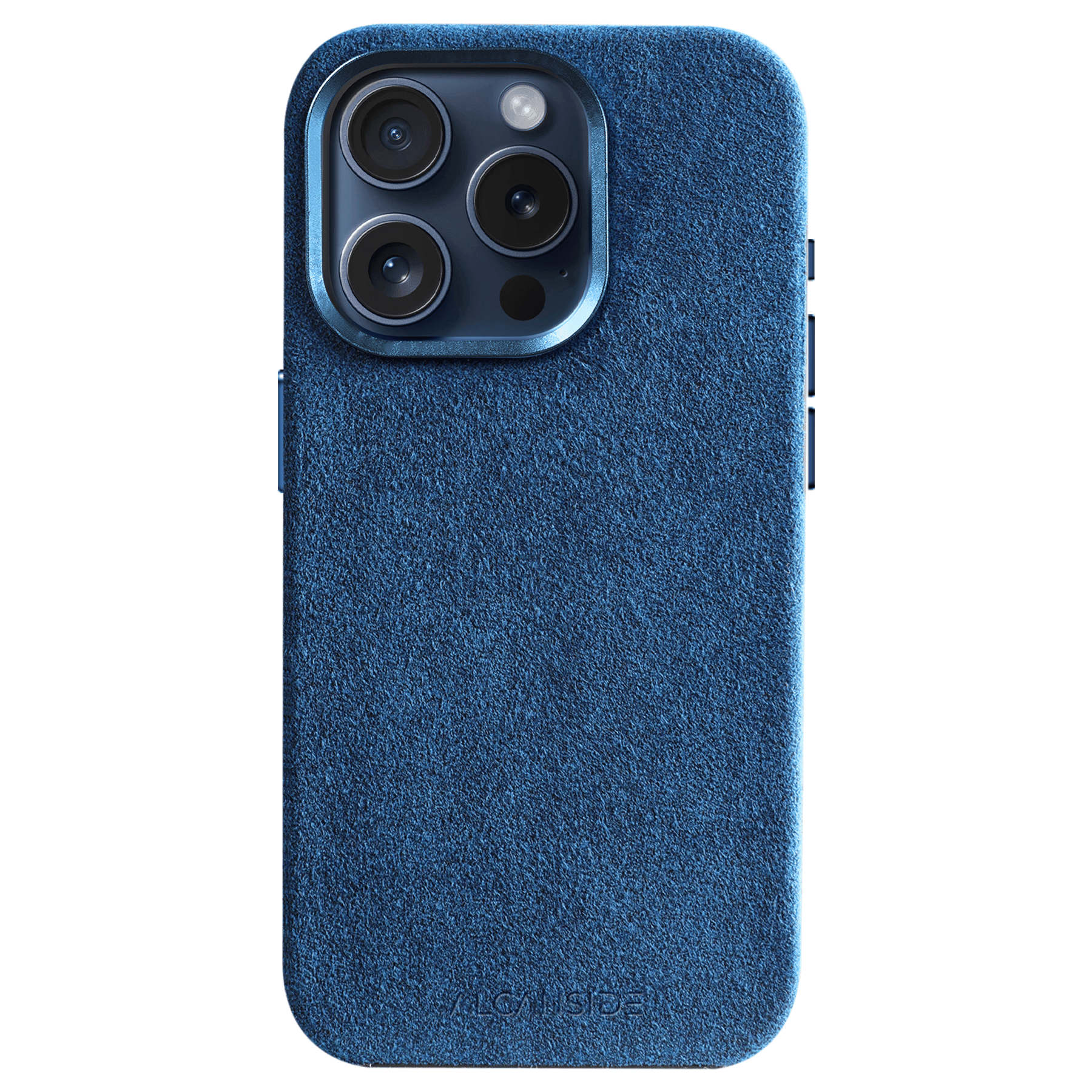 iPhone Alcantara Case - Ocean blue - Alcanside