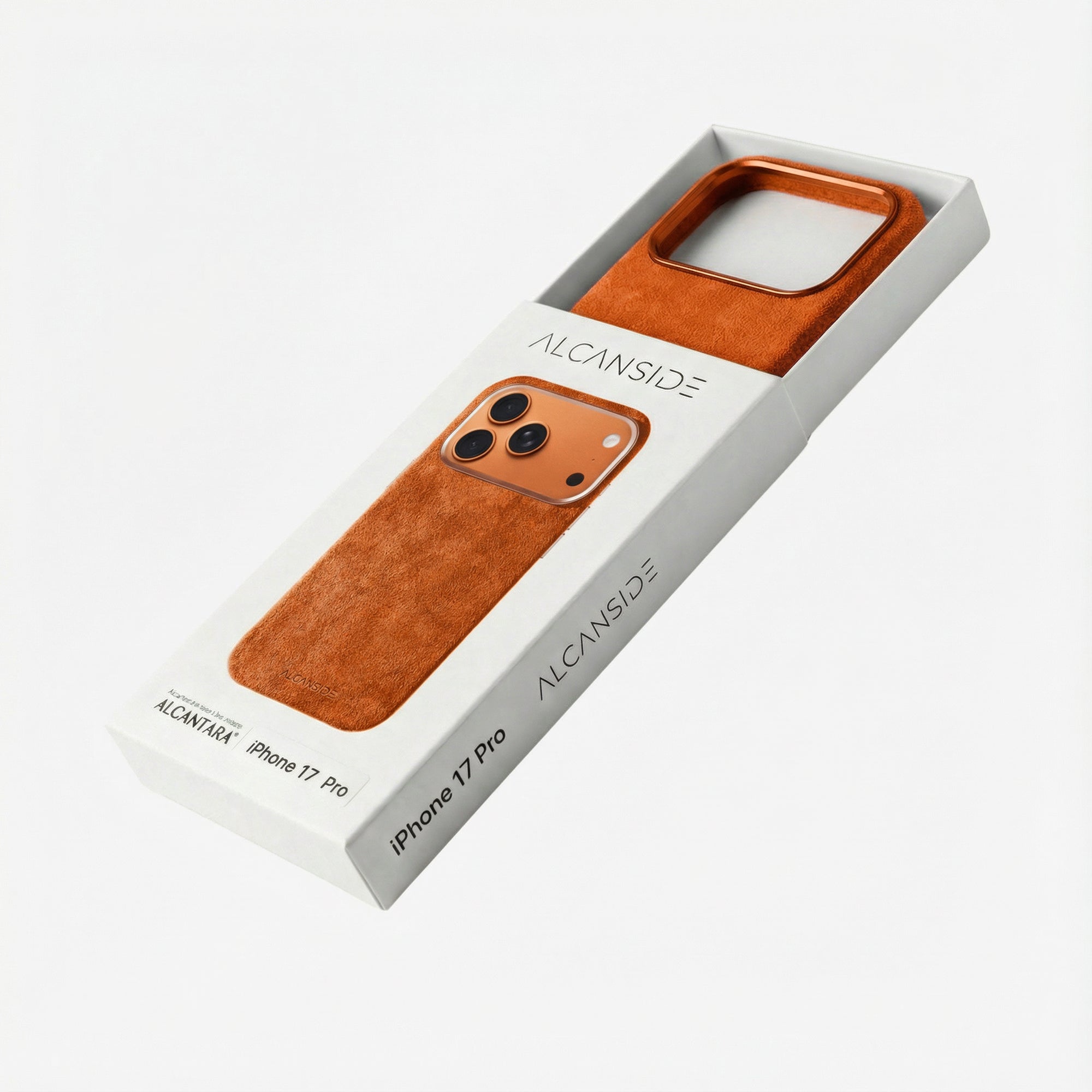 iPhone 17 Pro Max Alcantara® Case · Orange | Alcanside
