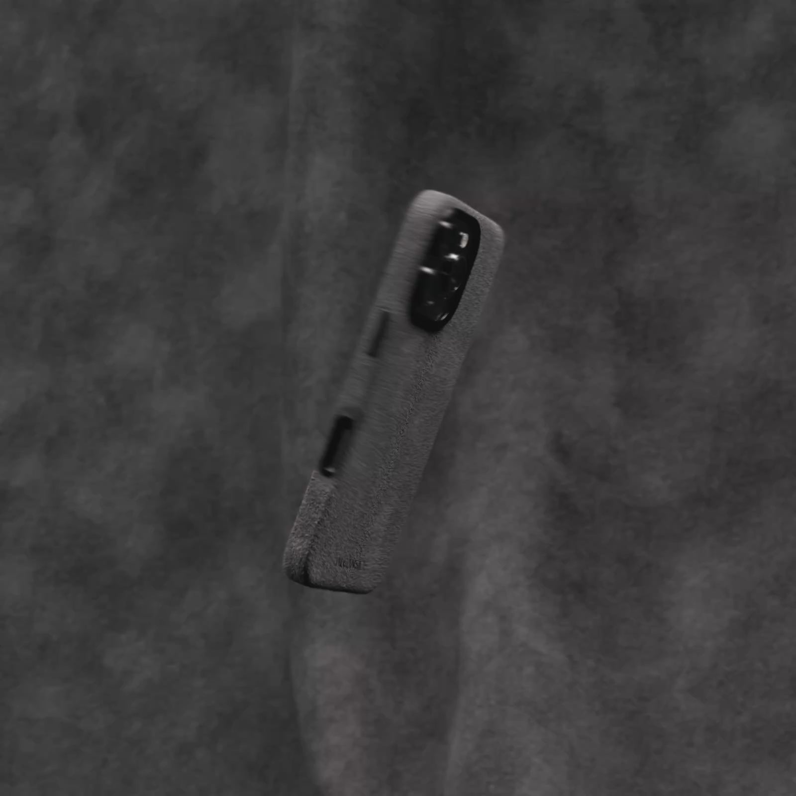 iPhone 16 Pro Max - Alcantara Case - Space Grey - Alcanside