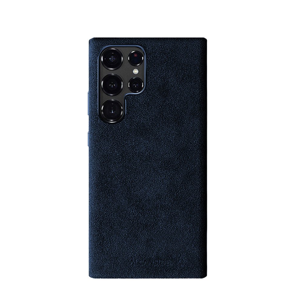 Samsung Galaxy S24 Ultra - Alcantara Case - Ocean Blue - Alcanside