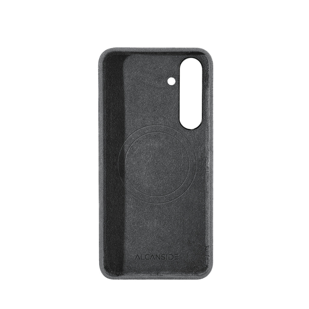 Samsung Galaxy S25 - Alcantara Case - Space Grey - Alcanside