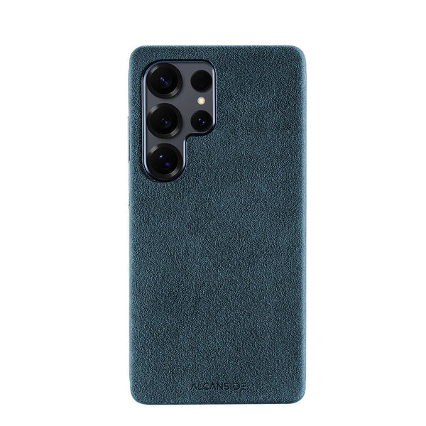 Samsung Galaxy S25 Ultra - Alcantara Case - Ocean Blue